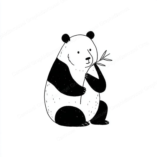 Panda Vector Graphic preview