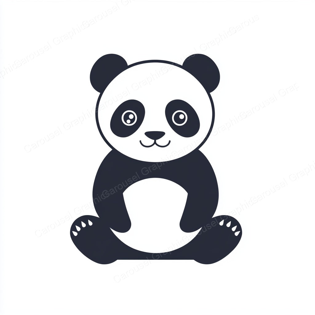 Panda Vector Graphic preview