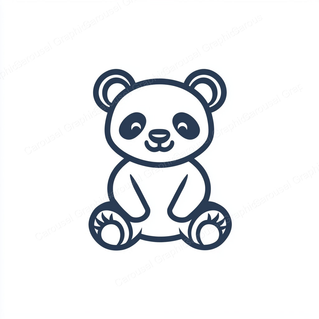 Panda Vector Graphic preview