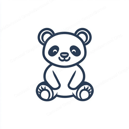 Panda Vector Graphic preview