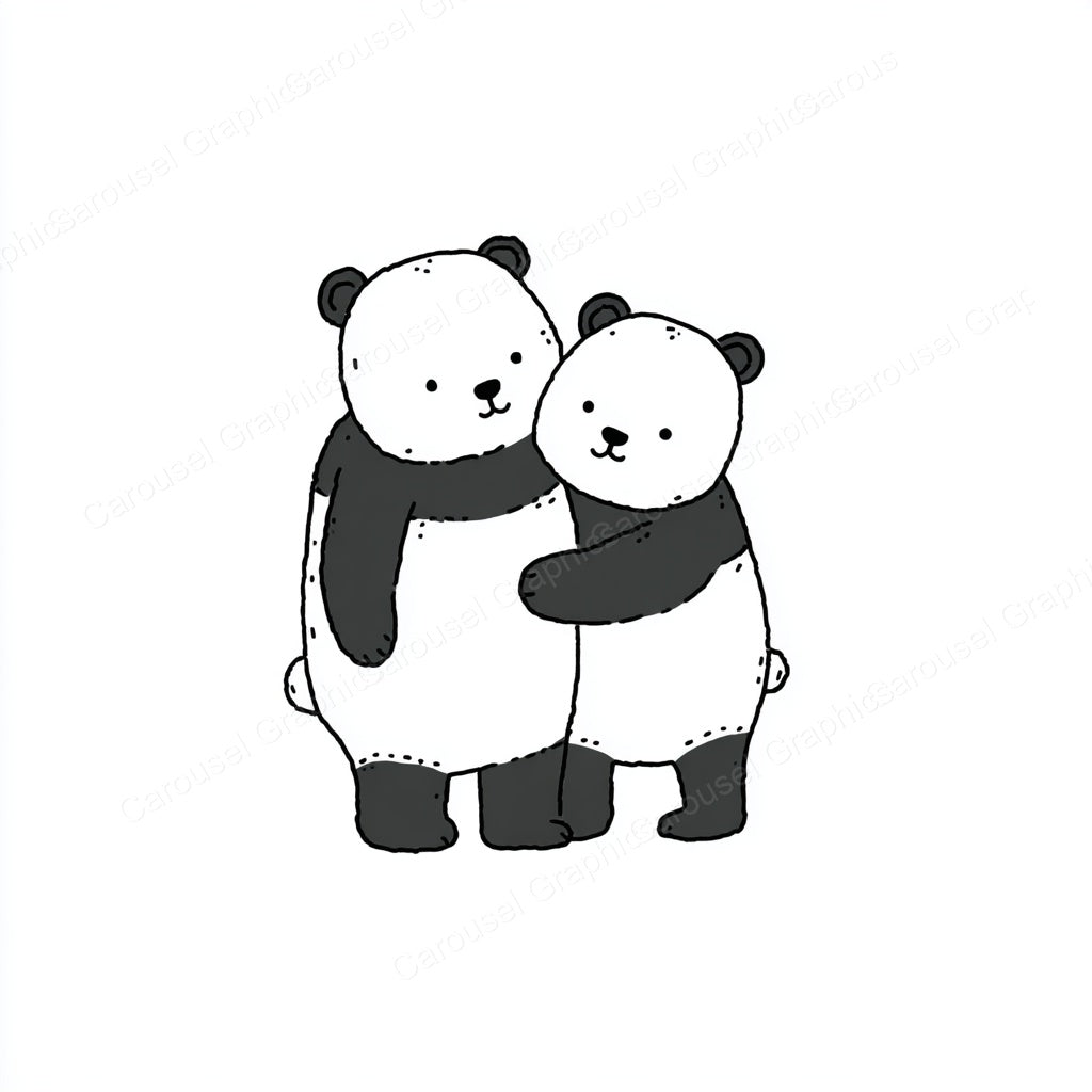 Panda Vector Graphic preview