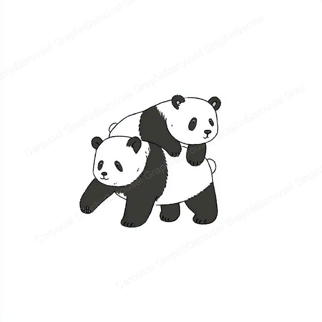 Panda Vector Graphic preview