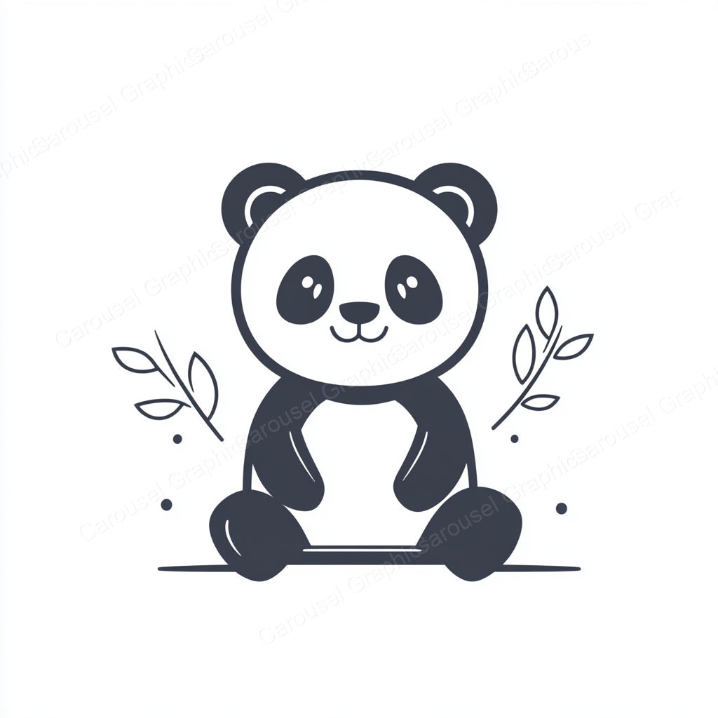 Panda Vector Graphic preview