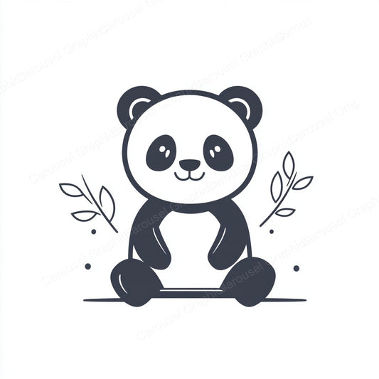 Panda Vector Graphic preview