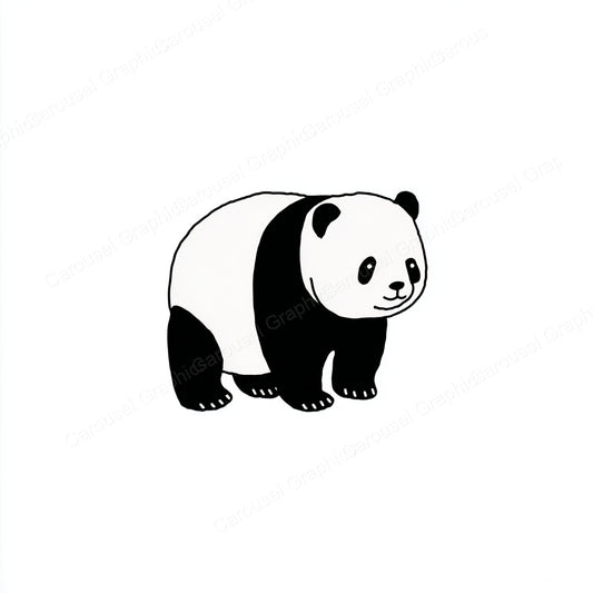 Panda Vector Graphic preview