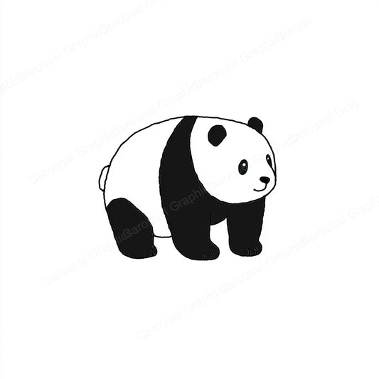 Panda Vector Graphic preview