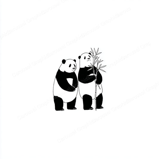 Panda Vector Graphic preview