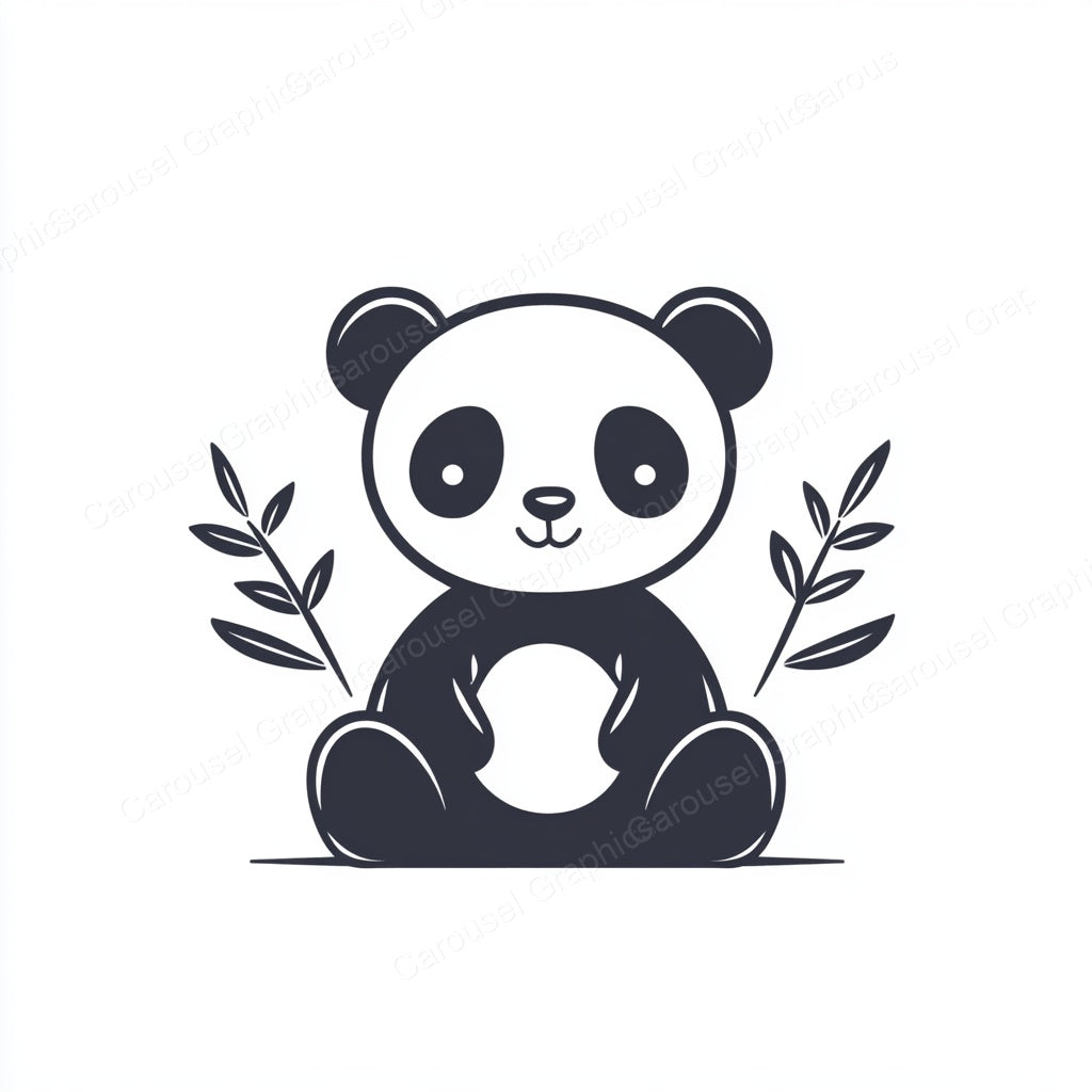 Panda Vector Graphic preview
