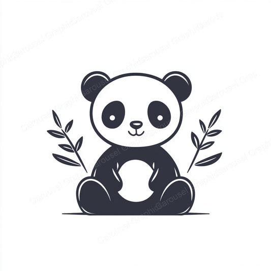 Panda Vector Graphic preview