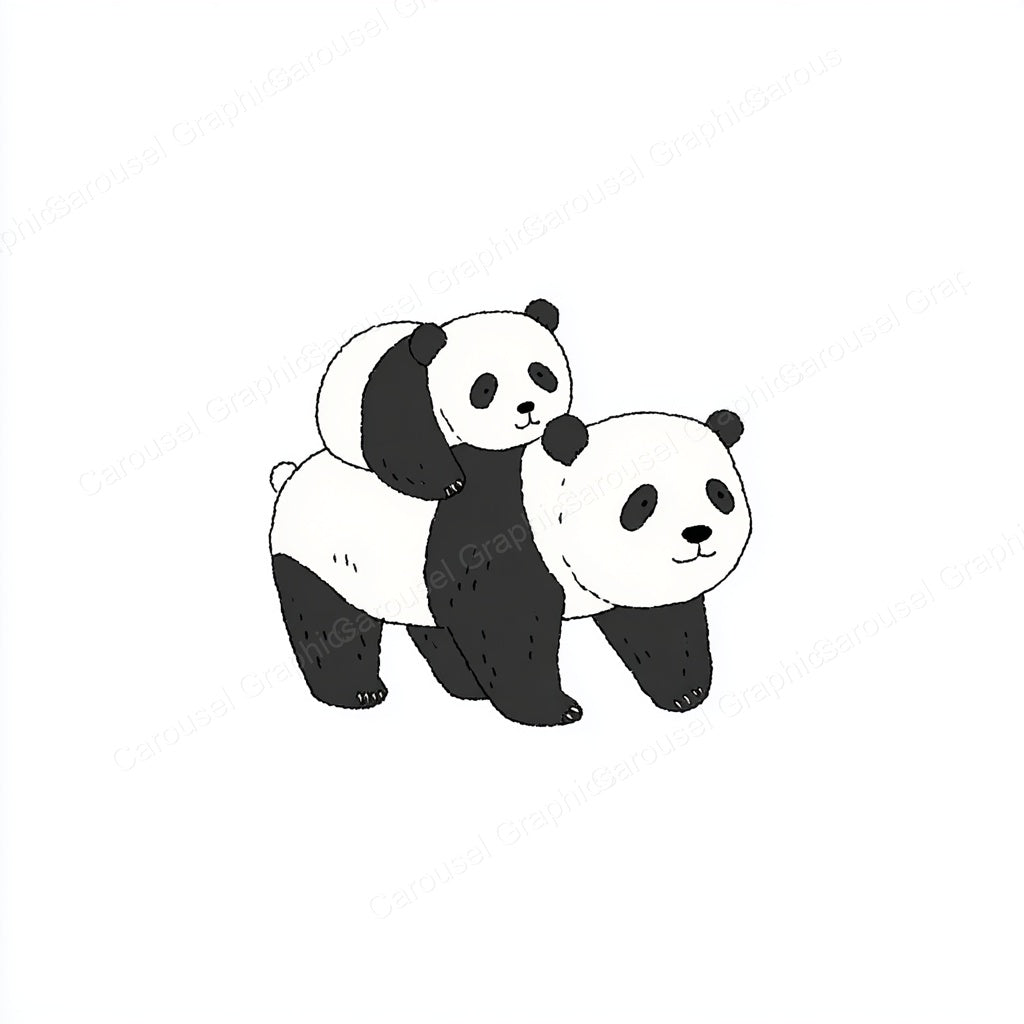 Panda Vector Graphic preview