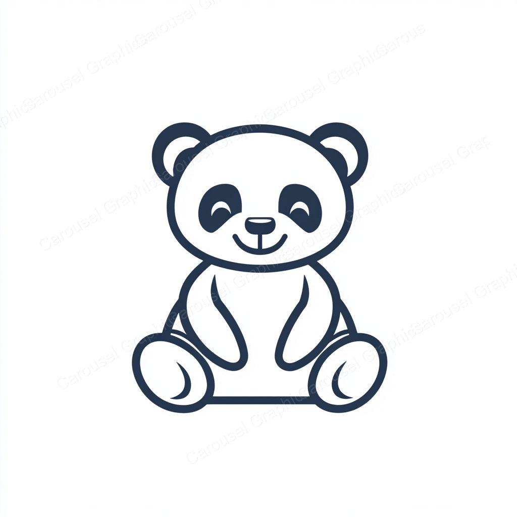 Panda Vector Graphic preview