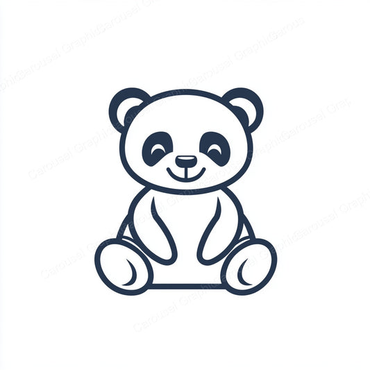 Panda Vector Graphic preview