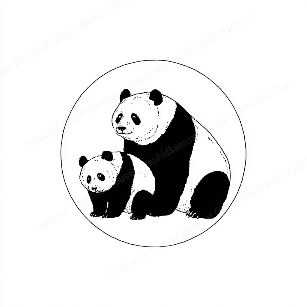 Panda Vector Graphic preview