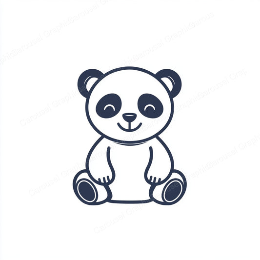 Panda Vector Graphic preview