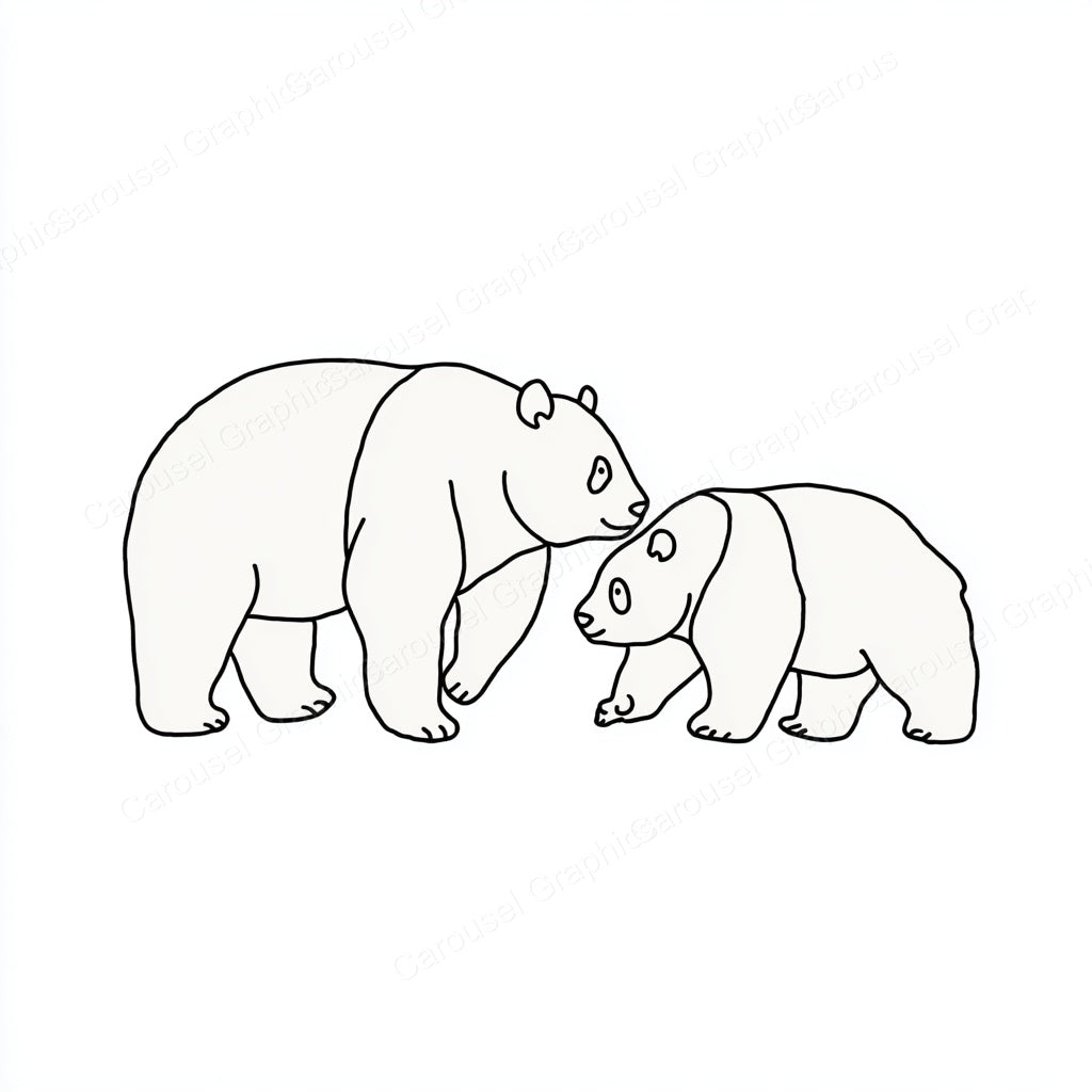 Panda Vector Graphic preview