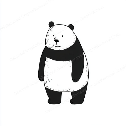Panda Vector Graphic preview