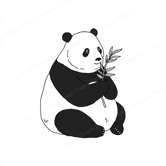 Panda Vector Graphic preview