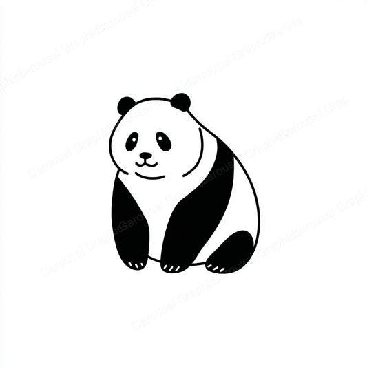 Panda Vector Graphic preview