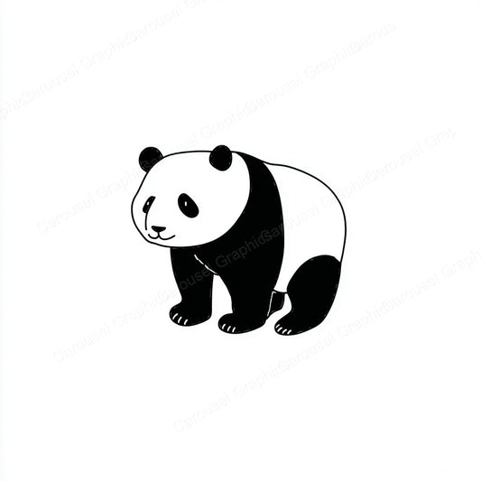 Panda Vector Graphic preview