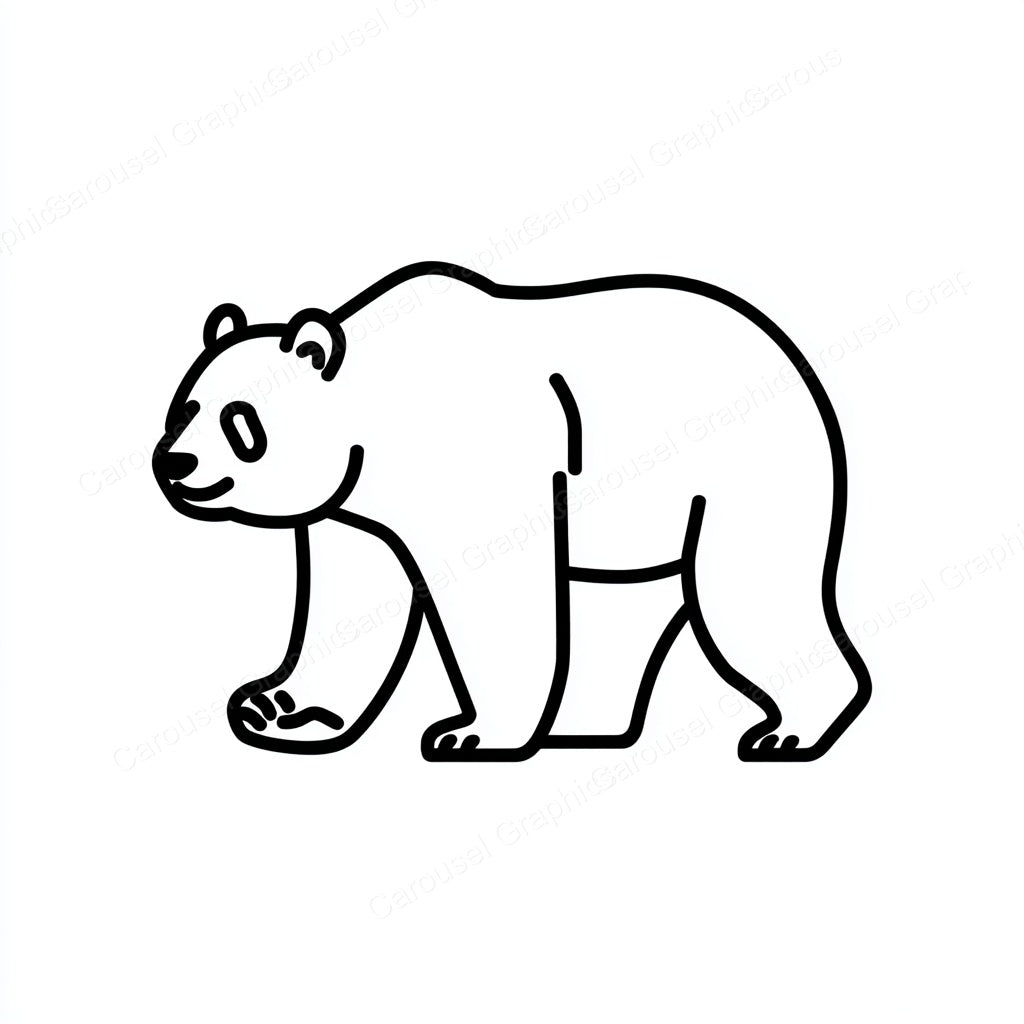Panda Vector Graphic preview