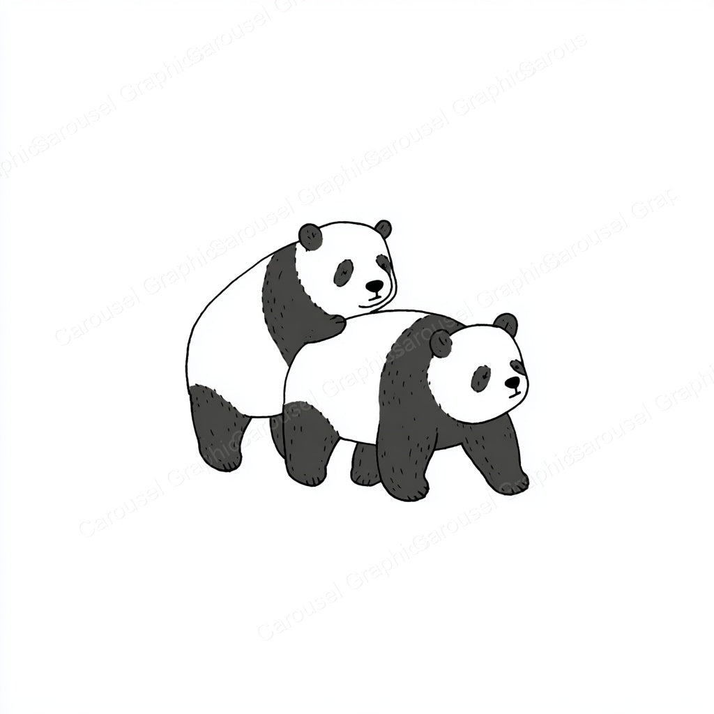 Panda Vector Graphic preview