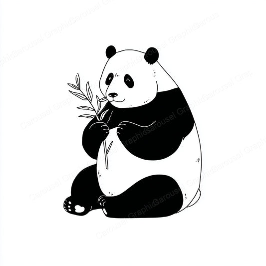 Panda Vector Graphic preview