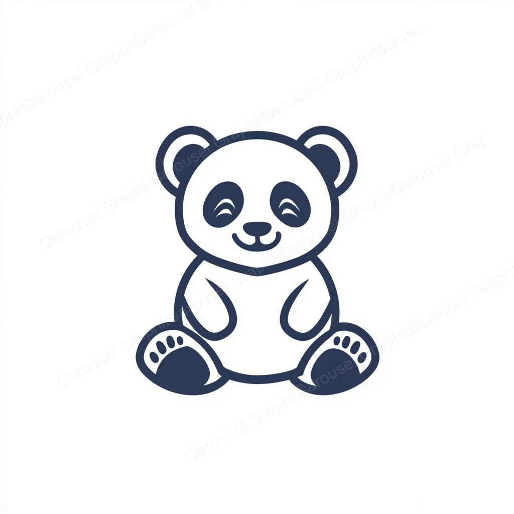 Panda Vector Graphic preview