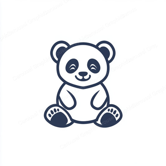 Panda Vector Graphic preview