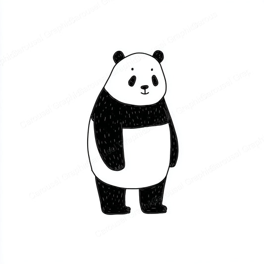 Panda Vector Graphic preview