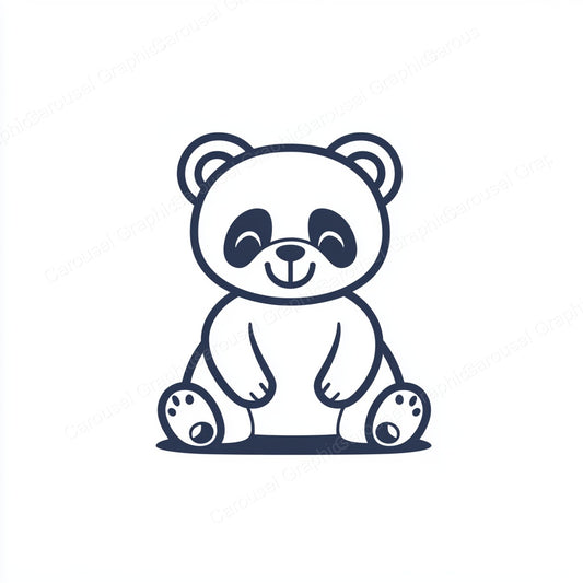 Panda Vector Graphic preview