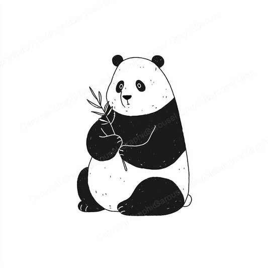 Panda Vector Graphic preview