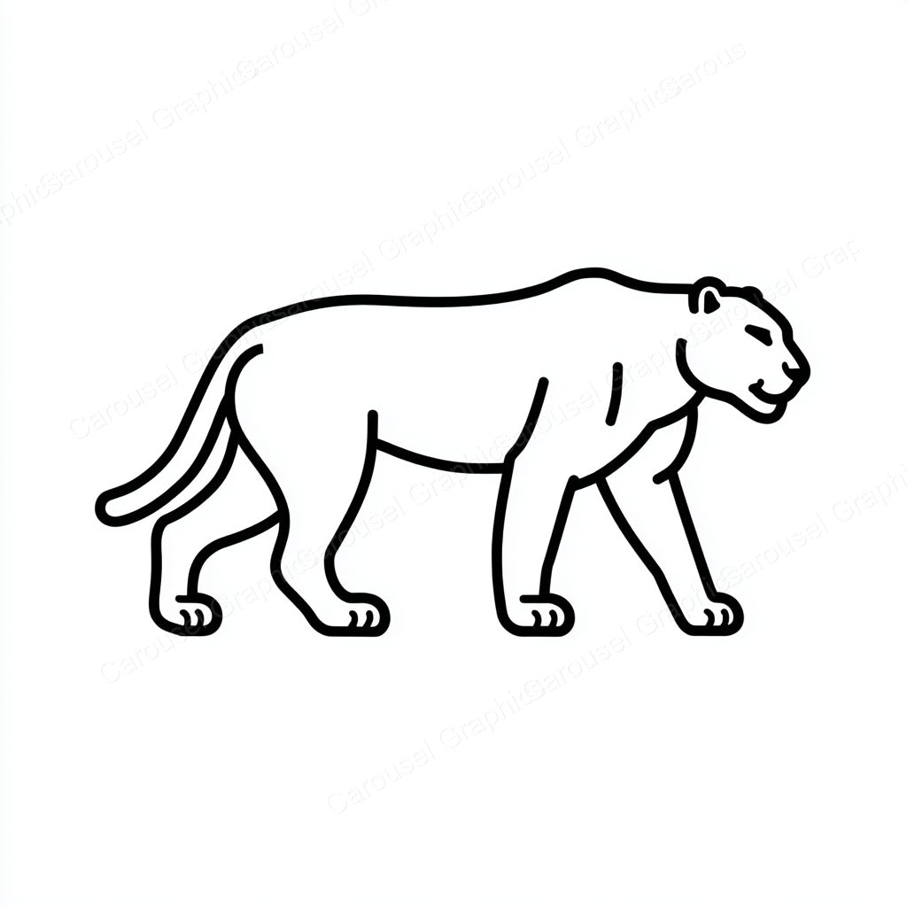 Panther Vector Graphic preview