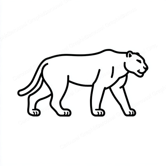 Panther Vector Graphic preview