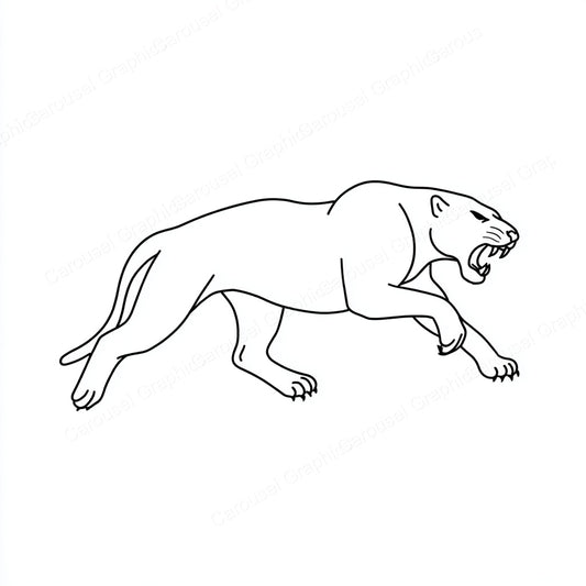 Panther Vector Graphic preview