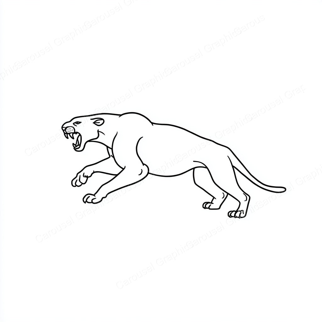 Panther Vector Graphic preview