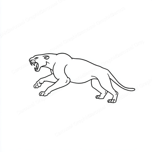 Panther Vector Graphic preview