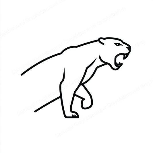 Panther Vector Graphic preview
