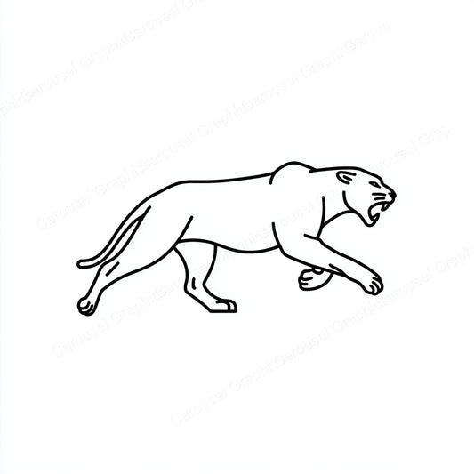 Panther Vector Graphic preview
