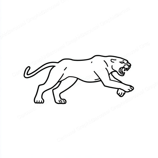 Panther Vector Graphic preview