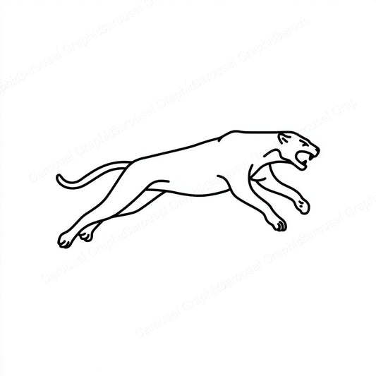 Panther Vector Graphic preview