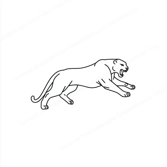 Panther Vector Graphic preview