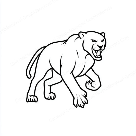 Panther Vector Graphic preview