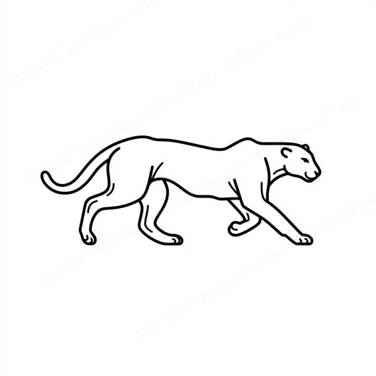 Panther Vector Graphic preview