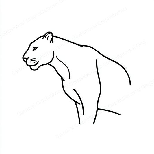 Panther Vector Graphic preview