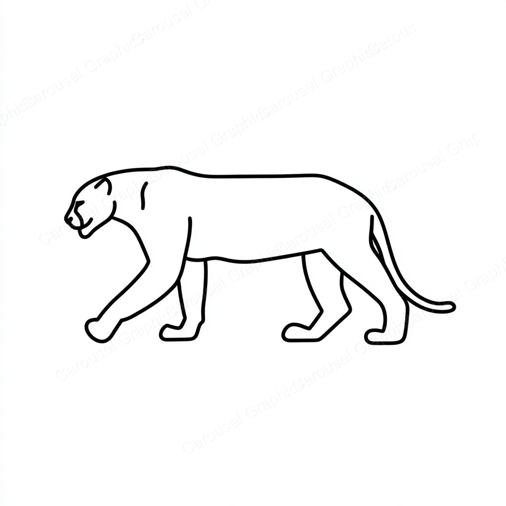 Panther Vector Graphic preview