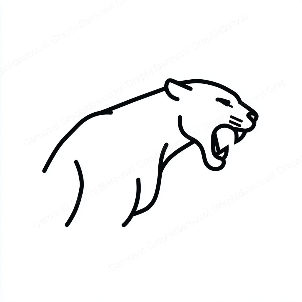 Panther Vector Graphic preview