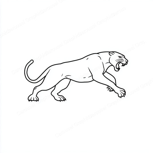 Panther Vector Graphic preview