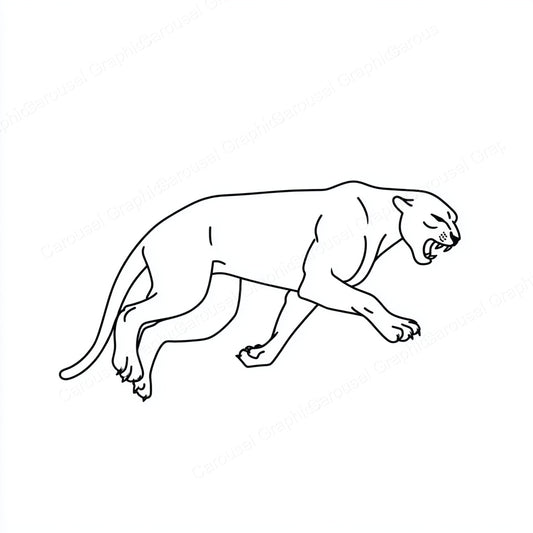 Panther Vector Graphic preview