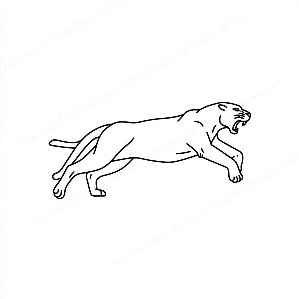 Panther Vector Graphic preview