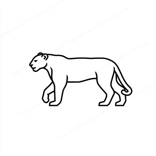 Panther Vector Graphic preview
